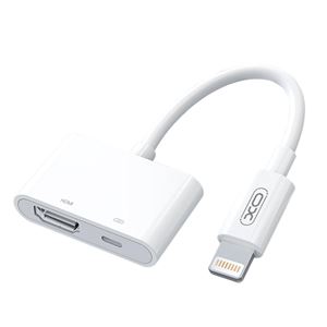 REACONDICIONADO ADAPTADOR HUB005 LIGHTNING - HDMI Y TIPO C XO - XOHUB005-1