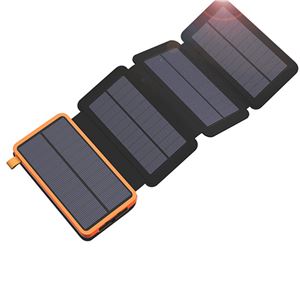 POWERBANK SOLAR 16000MAH 2 X USB BIWOND - BW0134
