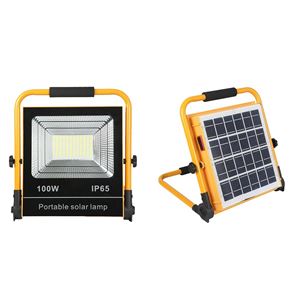 REACONDICIONADO FOCO SOLAR LED 100W 850LM PLEGABLE ELBAT