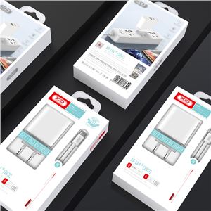 REACONDICIONADO CARGADOR DE CORRIENTE L64 18W TIPO C + USB QC 3.0 + CABLE L - XOL64LG-1