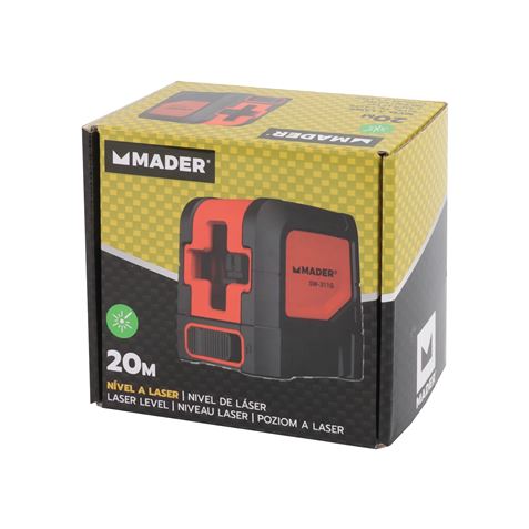 NIVEL LASER AUTONIVELANTE 20 METROS MADER - 30540-5