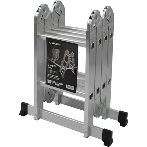 ESCALERA ALUMINIO ARTICULADA 4X2 MADER - 10082-2