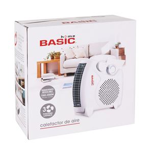 CALEFACTOR AIRE REGULABLE 2 POSICIONES HOME BASIC - BE02010574535-1