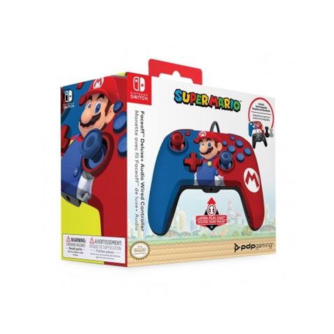 MANDO GAMEPAD FACEOFF DELUXE NINTENDO SWITCH MARIO PDP - 708056068257-1