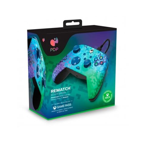 MANDO GAMEPAD PC/XBOX REMATCH WIRED GREEN PDP - 708056069155-1 MANDO GAMEPAD PC/XBOX REMATCH WIRED GREEN PDP - 708056069155-1