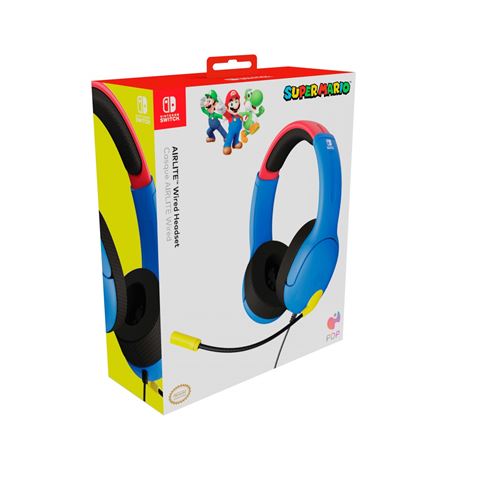AURICULAR GAMING NINTENDO SWITCH AIRLITE LVL40 MARIO PDP - 708056069742-1