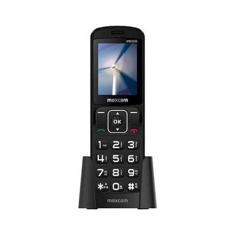 TELEFONO FIJO INLAMBRICO CON SIM 2G MM32D NEGRO MAXCOM - MM32D-BLACK