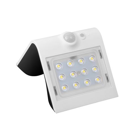 APLIQUE LED SOLAR 1.5W 220LM DOBLE ILUMINACIÓN BLANCO ELBAT - EB0436-4