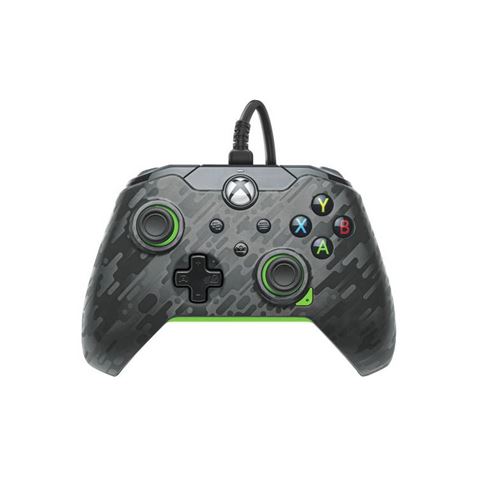 MANDO GAMEPAD PC/XBOX NEON CARBON WIRED PDP - 708056068899