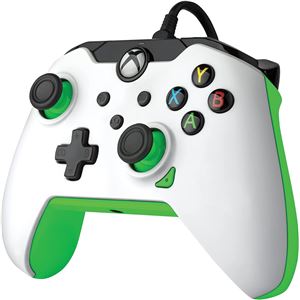 MANDO GAME PAD PC/XBOX NEON WHITE WIRED PDP - 708056069063