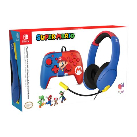 PACK AURICULAR LVL40 + MANDO FACEOFF MARIO PDP - 708056070298 PACK AURICULAR LVL40 + MANDO FACEOFF MARIO PDP - 708056070298
