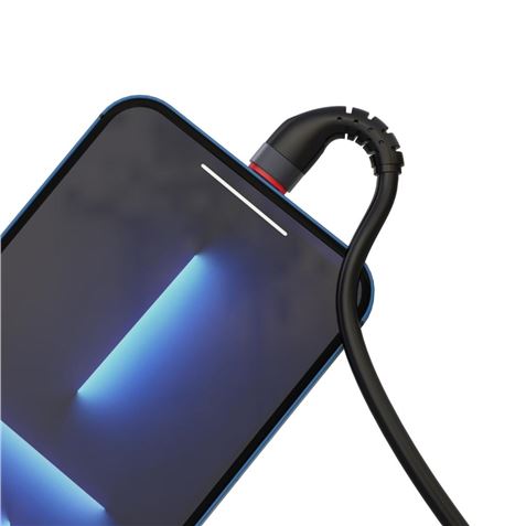 CABLE NB213 CARGA RAPIDA 2A TIPO C A USB | 1 METRO | NEGRO - XONB213TCBK-1