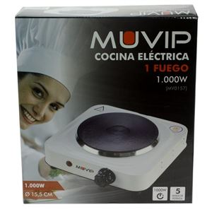 REACONDICIONADA COCINA ELECTRICA 1 FUEGO 1000W MUVIP - MV0157-1 (1)