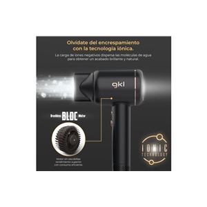SECADOR DE PELO PROFESIONAL 1600W IÓNICO CON DISPLAY GKL - ONYXMART-3
