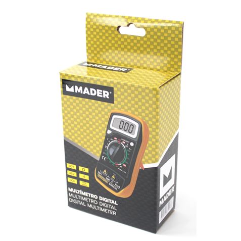MULTIMETRO DIGITAL MADER - 61007-2