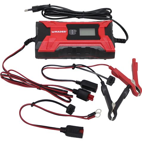 CARGADOR BATERIAS INTELIGENTE 2-4A., 6-12V MADER - 63245
