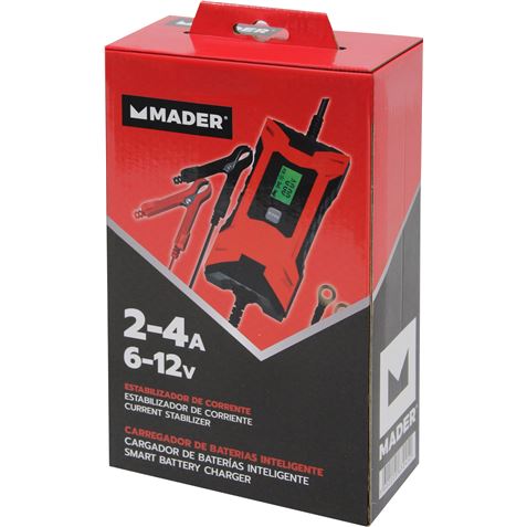CARGADOR BATERIAS INTELIGENTE 2-4A., 6-12V MADER - 63245-1