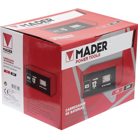 CARGADOR DE BATERIA 12A 24V MADER - 63259-1