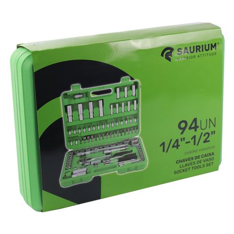 MALETIN HERRAMIENTAS C.V. 94 PIEZAS MADER - 48664-3