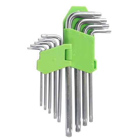 JUEGO LLAVES TORX LARGA 9 PCS SAURIUM - 47630-2