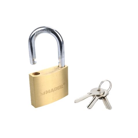 CANDADO LATON, 60MM MADER - 31189-1