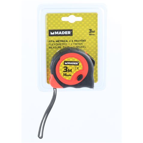 FLEXOMETRO, 3 Mtrs.X 16 mm. MADER - 84645-1