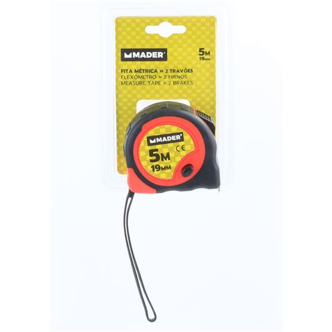 FLEXOMETRO, 5 Mtrs.X 19 mm. MADER - 84646-1
