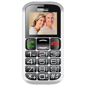 TELEFONO MOVIL MM462 | 1.8" | 2G | BLACK SILVER MAXCOM - MM462-SILVER