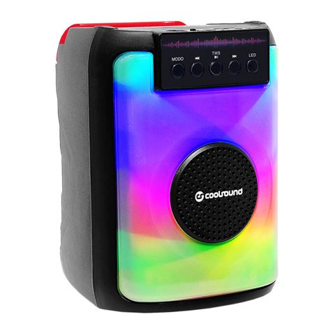 REACONDICIONADO ALTAVOZ BLUETOOTH PARTY BOOM A380 3" 20W | 1 X MICROFONO CO - CS0250-2