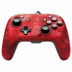 MANDO GAMEPAD FACEOFF DELUXE CAMO RED NINTENDO SWITCH PDP - 708056065706