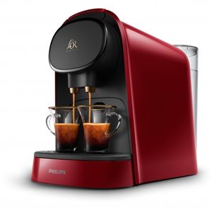 CAFETERA DE CAPSULAS LOR NESPRESSO BARISTA ROJO PHILIPS