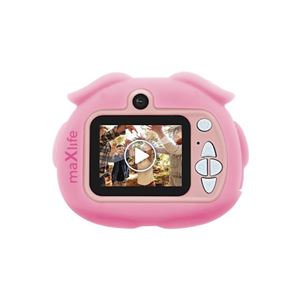 REACONDICIONADA CAMARA INFANTIL CON JUEGOS MXKC-100 ROSA MAXLIFE - MXKC100PINK-1