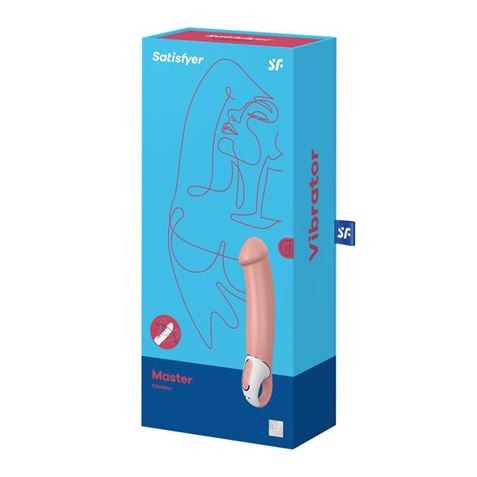 VIBRADOR MASTER 17CM ROSA SATISFYER - 4049369016440-1