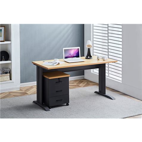 REACONDICIONADA CAJONERA 3 CAJONES Y RUEDAS BLANCA MUVIP - MV0434,MV0435