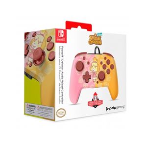 MANDO GAMEPAD FACEOFF DELUXE ISABEL ANIMAL CROSSING NINTENDO SWITCH PDP - 708056068585-1