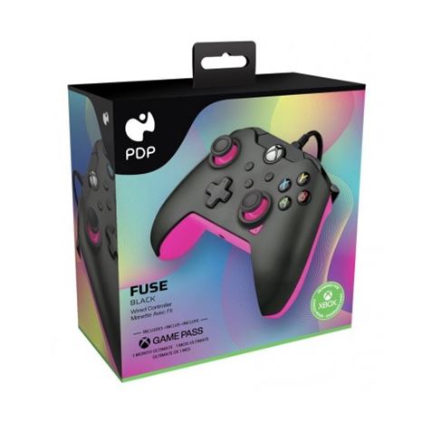 MANDO GAMEPAD PC/XBOX FUSE BLACK WIRED PDP - 708056069117-1 MANDO GAMEPAD PC/XBOX FUSE BLACK WIRED PDP - 708056069117-1