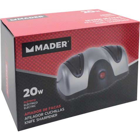 AFILADOR DE CUCHILLOS ELECTRICO CON VENTOSA MADER - 87349-2