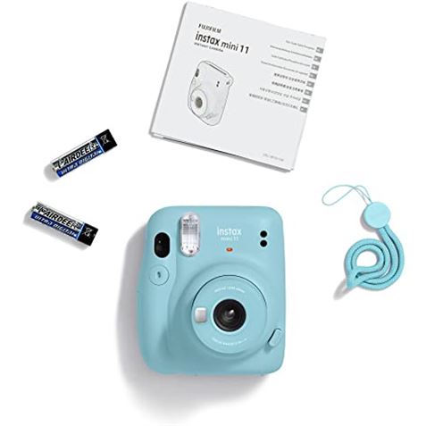 CAMARA INSTANTANEA INSTAX MINI 11 AZUL FUJIFILM - 16655003-1