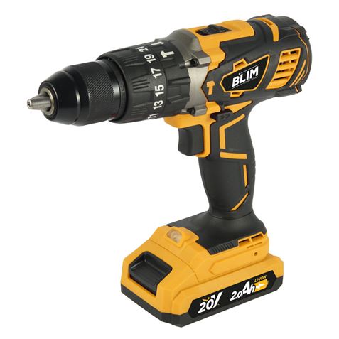REACONDICIONADO TALADRO PERCUTOR 20V | 2 BATERIAS 2AH BLIM - BL0107 REACONDICIONADO TALADRO PERCUTOR 20V | 2 BATERIAS 2AH BLIM - BL0107