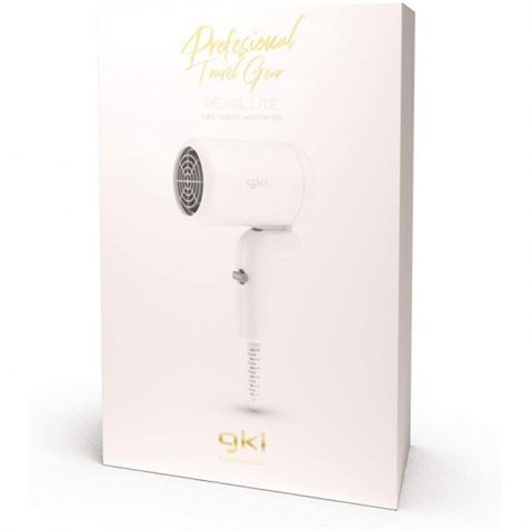 SECADOR DE PELO DE VIAJE MINI 500W GKL BLANCO - PEARLLITE-2