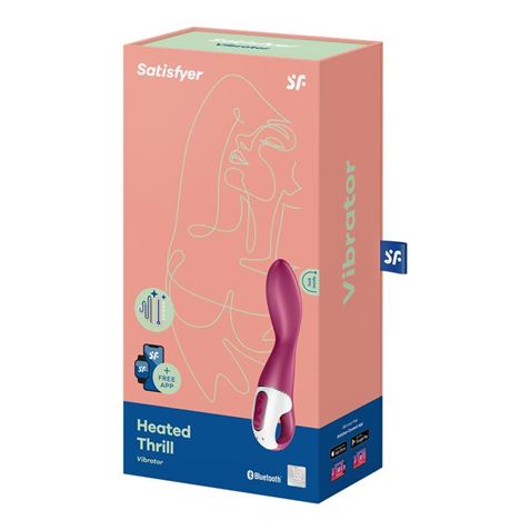 VIBRADOR EFECTO CALOR HEATED THRILL SATISFYER - 4061504001685 -1