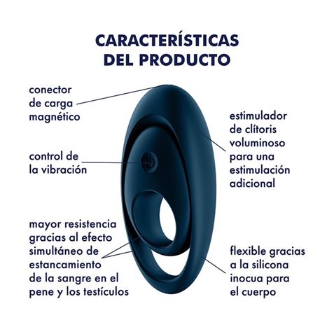 ANILLO VIBRADOR PARA PENE GLORIOUS DUO - 4061504009919-1