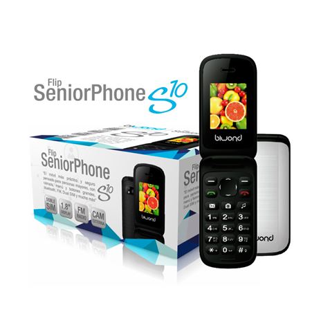 TELEFONO S10 DUAL SIM SENIOR PHONE BLANCO BIWOND - 51619