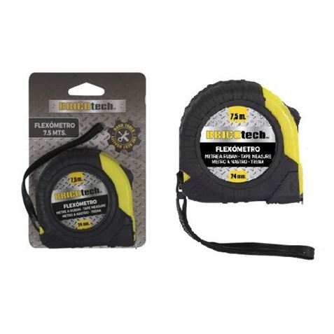 FLEXOMETRO 7.5 METROS X 24MM BRICOTECH - BY01022273099