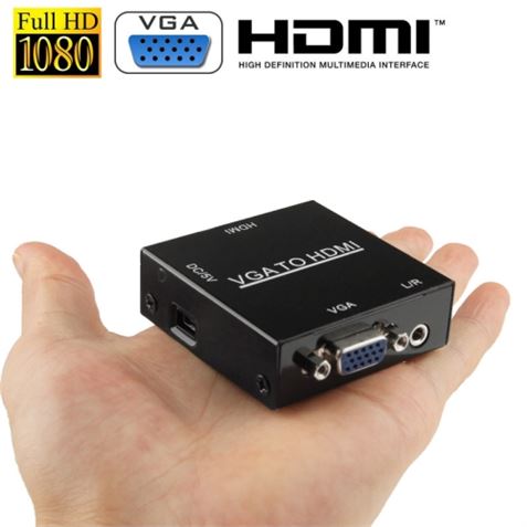 MINI CONVERSOR VGA A HDMI CROMAD - CR0724