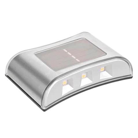 APLIQUE LED SOLAR 150LM INOX ELBAT - EB0443-2