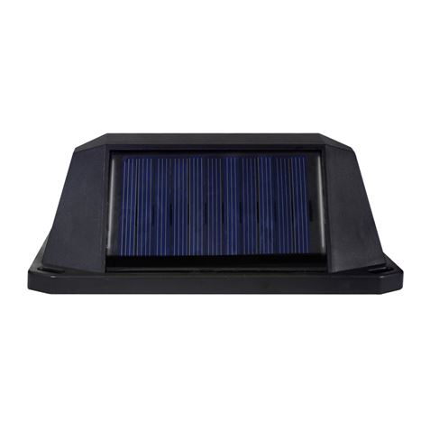 APLIQUE LED SOLAR 150LM ILUMINACIÓN 3 CARAS NEGRO ELBAT - EB0445-3