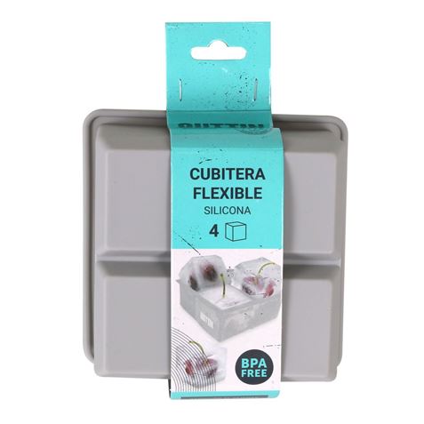 CUBITERA FLEXIBLE 4 CUBITOS QUTTIN - BQ01042874395-1