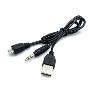 CABLE USB - JACK 3.5MM - MICRO USB 50CM CROMAD - CR0709