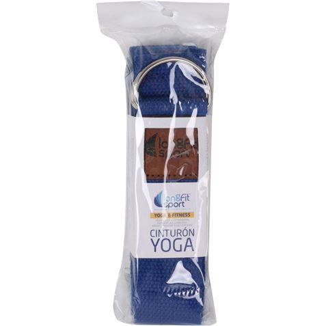 CINTURON PARA YOGA AZUL LONGFIT - MKT02420-1